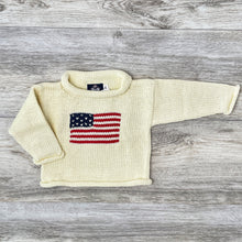 American Flag Rollneck Sweater