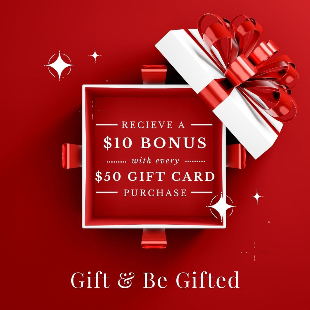 Gift Card Bonus - Limited Time Only!