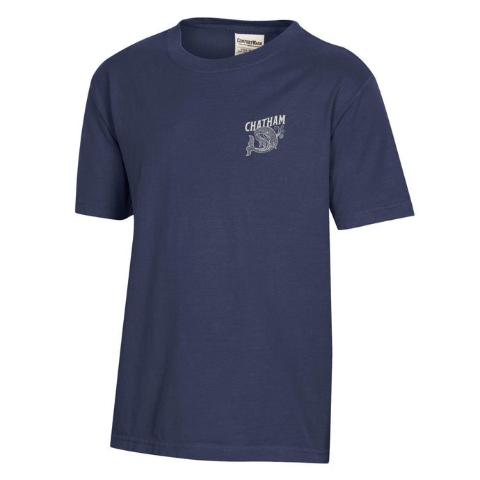 Youth Handrawn Whale Tee