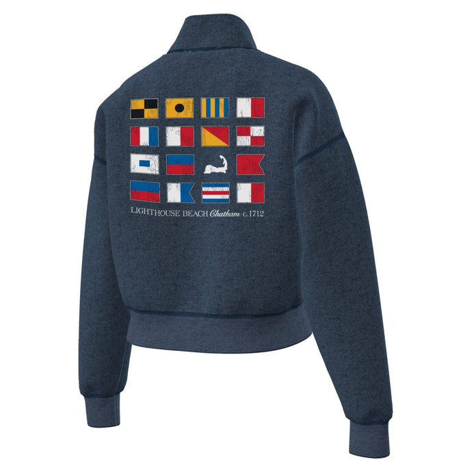Nautical Flag 1/4 Zip