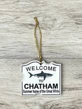 Welcome to Chatham Shark Bite Ornament