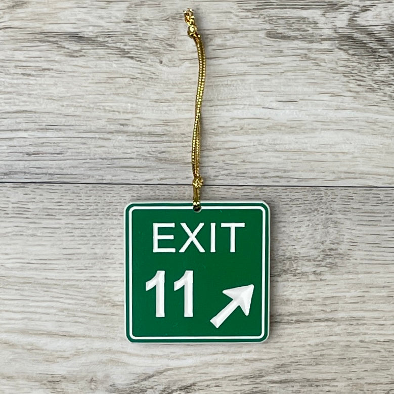 Exit #11 Ornament