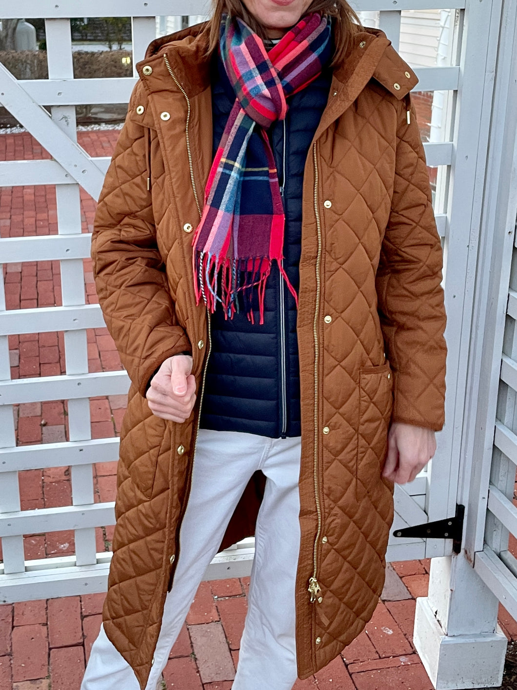 Chatham Quilted Coat by Joules