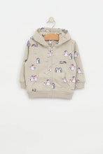 Infant Penguin Zip Sweatshirt