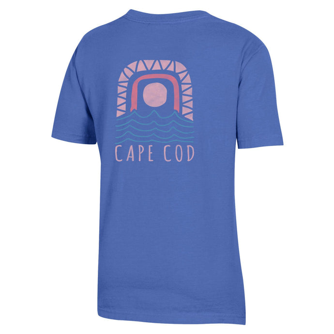 Youth Sun Waves Cape Cod Tee