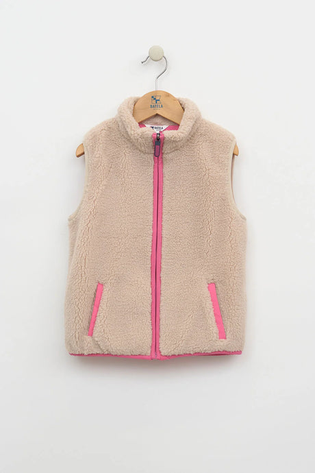 Tan Sherpa Vest