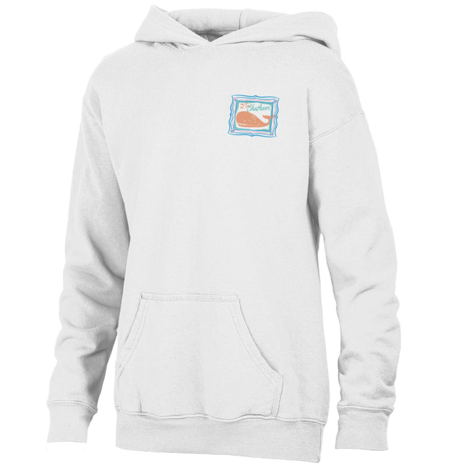 Youth Whale Stamp Hood