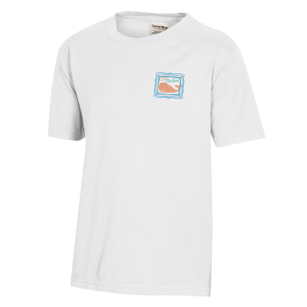 Youth Whale Stamp Tee