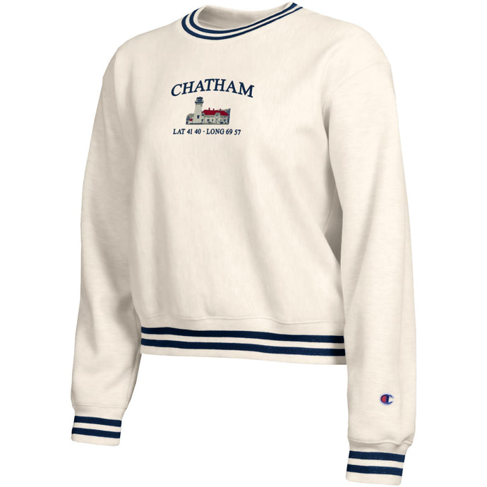 Chatham Reverse Weave Embriodery