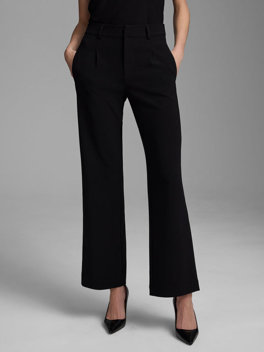 Knit Scuba Wide Leg Trouser