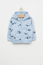 Infant Whale Zip Sweatshirt