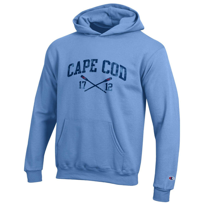 Youth Cape Cod Crossed Oars Hood