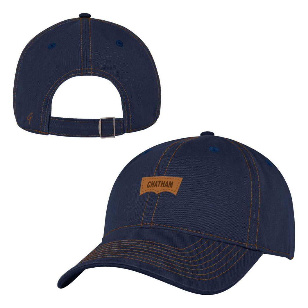 Chatham Leather Patch Hat